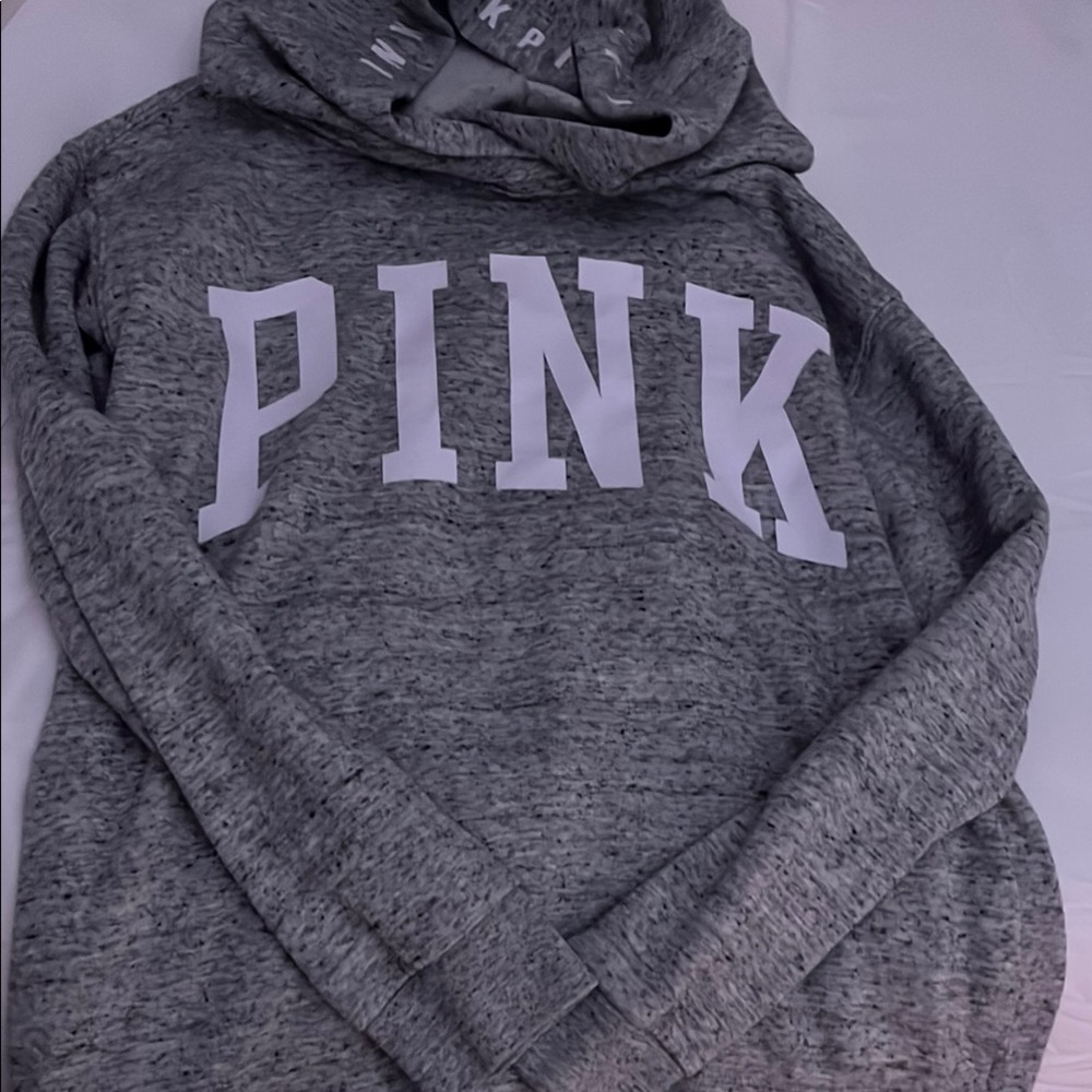 PINK Victoria's Secret Gray Hoodie